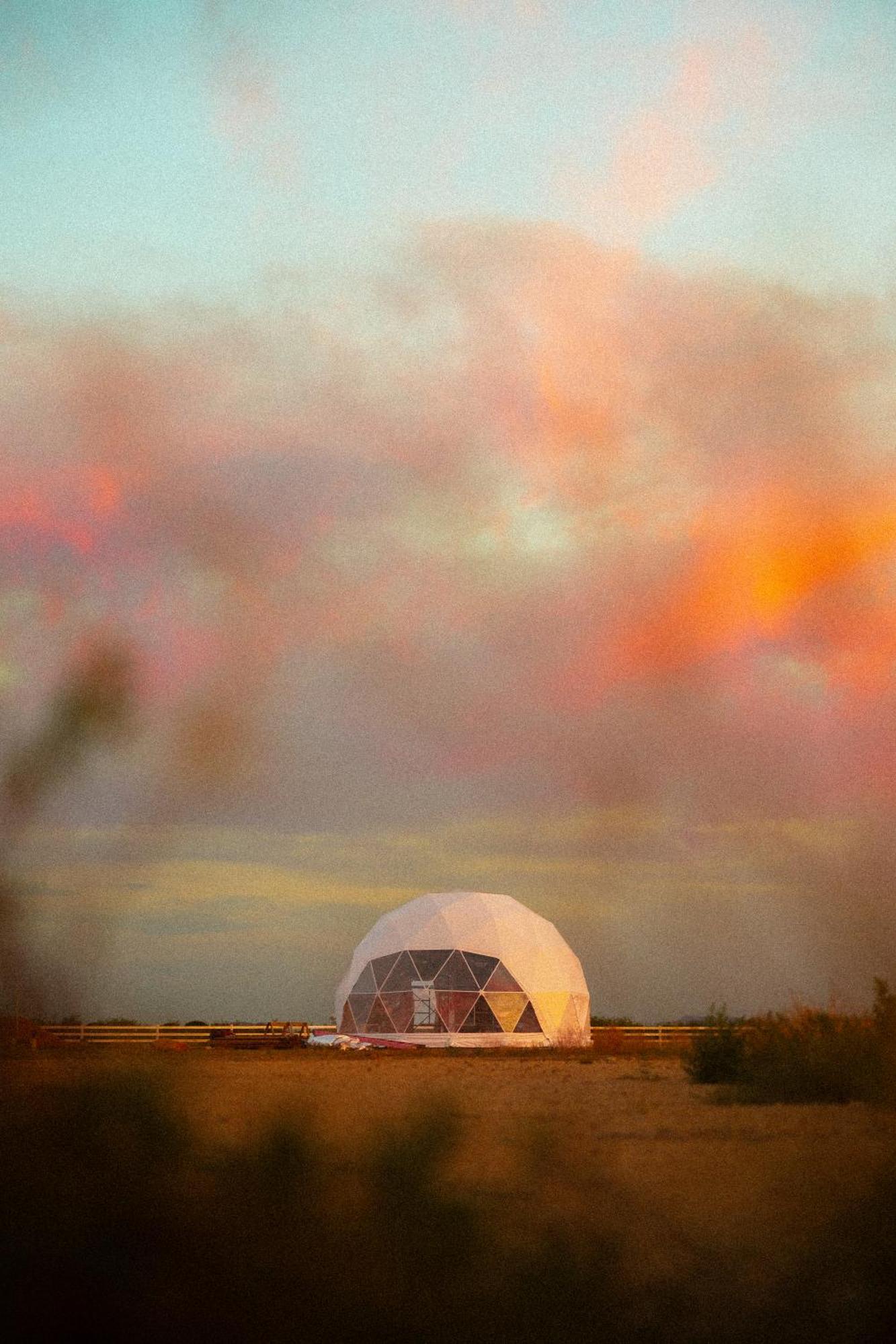 Nude Glamping Dome Villa Willcox Buitenkant foto