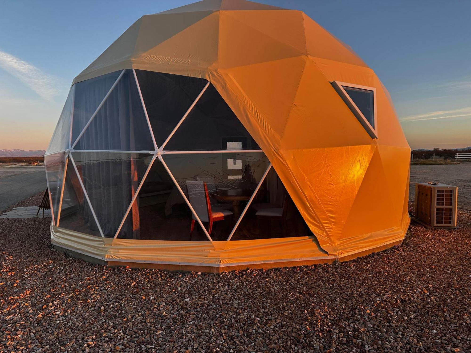 Nude Glamping Dome Villa Willcox Buitenkant foto